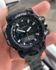 Joefox Digital Ve Analog 2 Yıl Garantili Kronmetre+Takvim+Alarm+Aydınlatma Erkek Kol Saati JOE.BK11