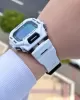 Joefox G-SHOCK Kasa Beyaz/Siyah Digital 5 Atm Suya Dayanıklı 2 Yıl Garantili Spor Kol Saati J-GS012