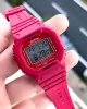 Joefox G-SHOCK Kasa Kırmızı Digital 5 Atm Suya Dayanıklı 2 Yıl Garantili Spor Kol Saati J-GS12