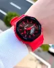 Joefox G-SHOCK Kasa Kırmızı Dijital/Analog 5Atm Suya Dayanıklı 2 Yıl Garantili Spor Kol Saati J-GS24