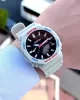 Joefox G-SHOCK Kasa Krem Dijital/Analog 5 Atm Suya Dayanıklı 2 Yıl Garantili Spor Kol Saati J-GS26