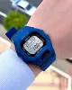 Joefox G-SHOCK Kasa Lacivert/Siyah Digital 5Atm Suya Dayanıklı 2 Yıl Garantili Spor Kol Saati J-GS04