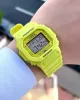 Joefox G-SHOCK Kasa Sarı Digital 5 Atm Suya Dayanıklı 2 Yıl Garantili Spor Kol Saati J-GS14