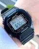 Joefox G-SHOCK Kasa Siyah Digital 5 Atm Suya Dayanıklı 2 Yıl Garantili Spor Kol Saati J-GS09