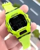 Joefox G-SHOCK Kasa Yeşil/Siyah Digital 5 Atm Suya Dayanıklı 2 Yıl Garantili Spor Kol Saati J-GS08