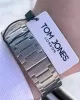 Tom Jones Çelik Kordon 3 Atm Suya Dayanıklı 2 Yıl Garantili Erkek Kol Saati+Bileklik TJE1.10017.2
