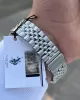 U.S.POLO ASSN Çelik Kordon İç Fonksiyonları Aktif 5 Atm Suya Dayanıklı Erkek Kol Saati USPA.1054.B01