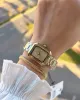 Wesse 2 Yıl Garantili Çelik Kordon 3 Atm Suya Dayanıklı Kadın Kol Saati+Bileklik BYW.115402.1