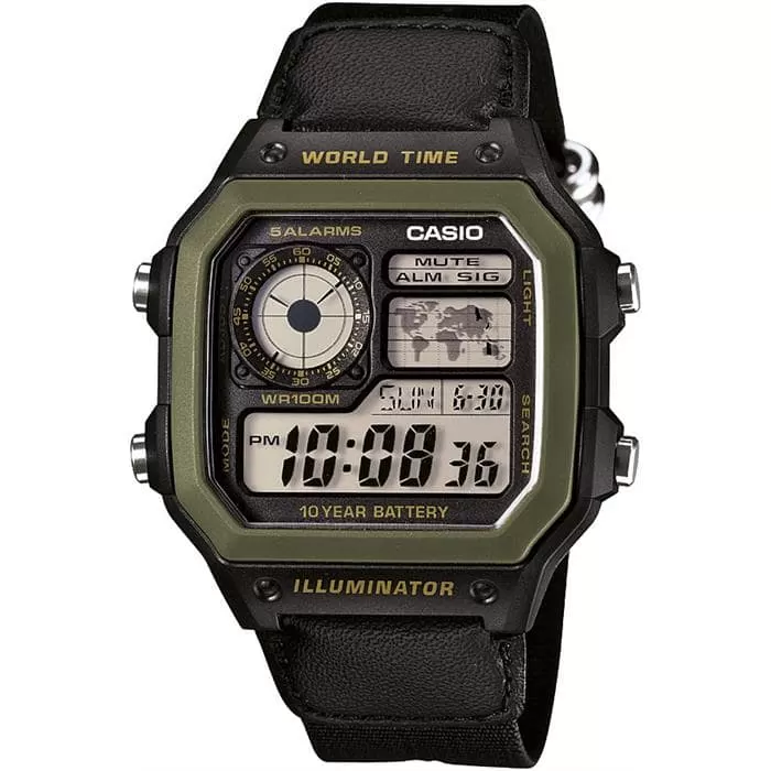 Casio AE-1200WHB-1BVDF Erkek Kol Saati