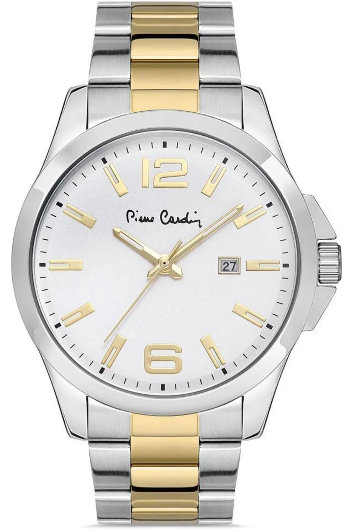 800411F06 Pierre Cardin Çelik Kordon Erkek Kol Saati 30 Mt Su Gecirmez