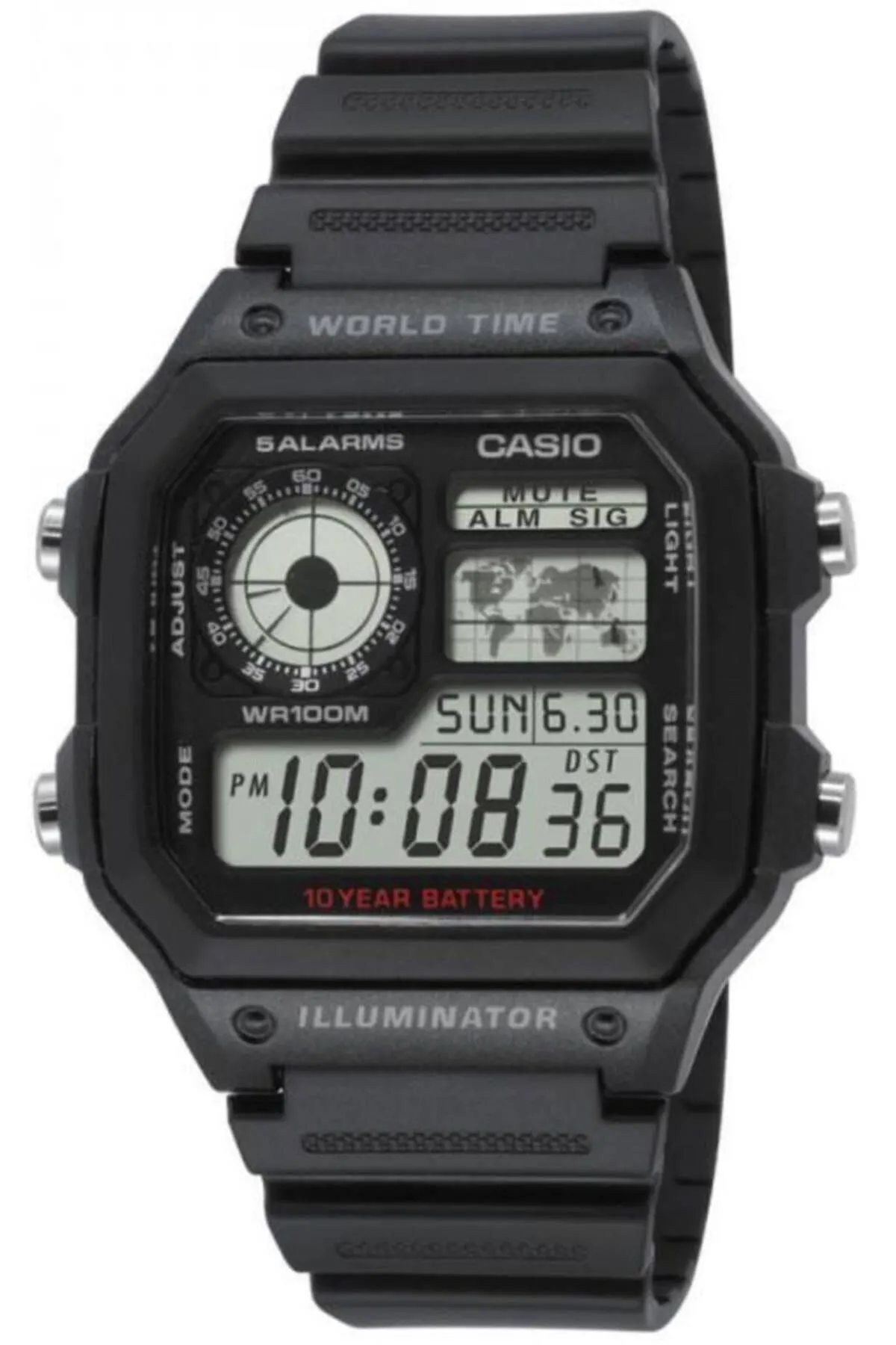 Casio AE-1200WH-1AVDF Digital Erkek Kol Saati