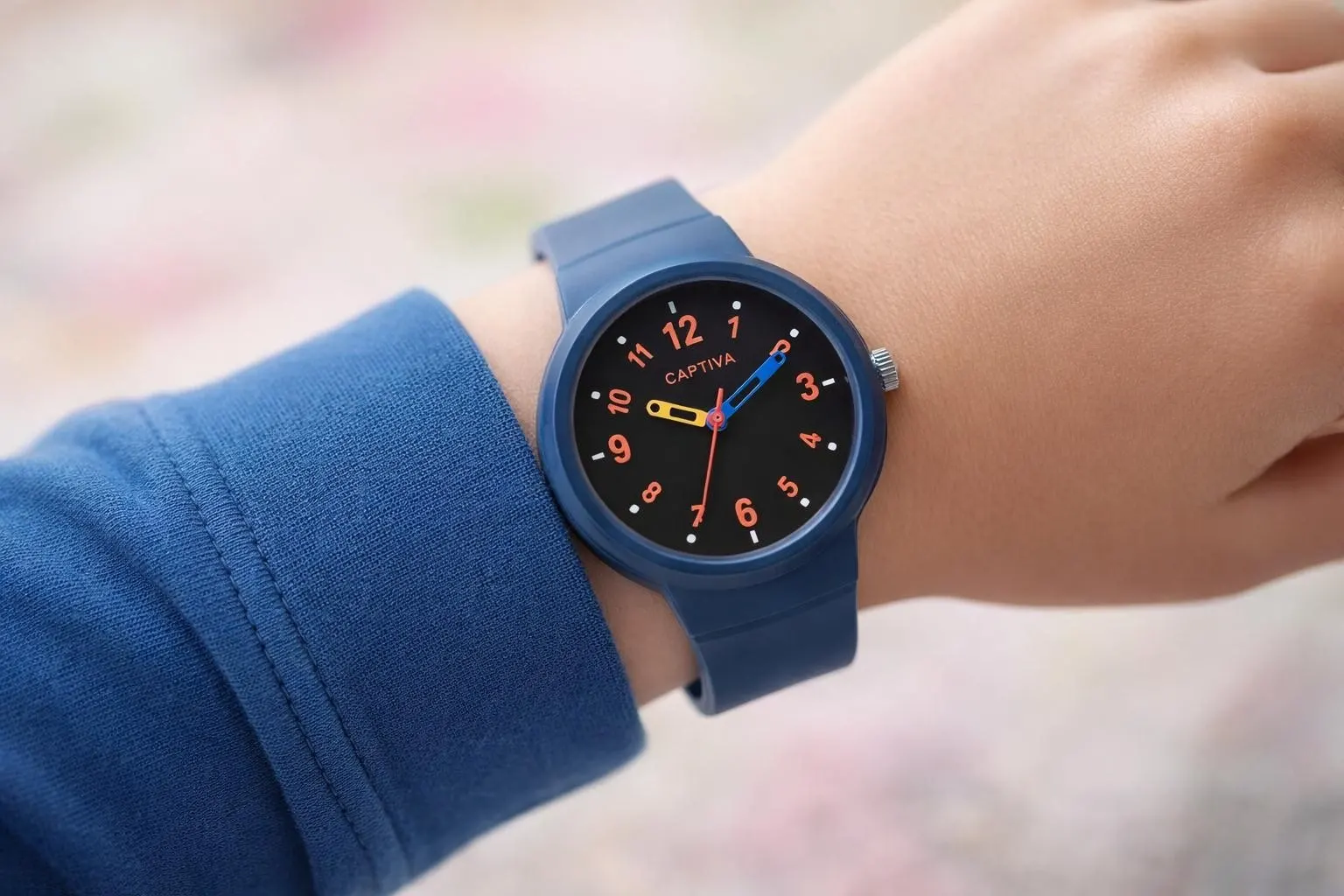 Captiva Analog Rakamlı 30 mt Suya Dayanıklı Spor Çoçuk Kol Saati