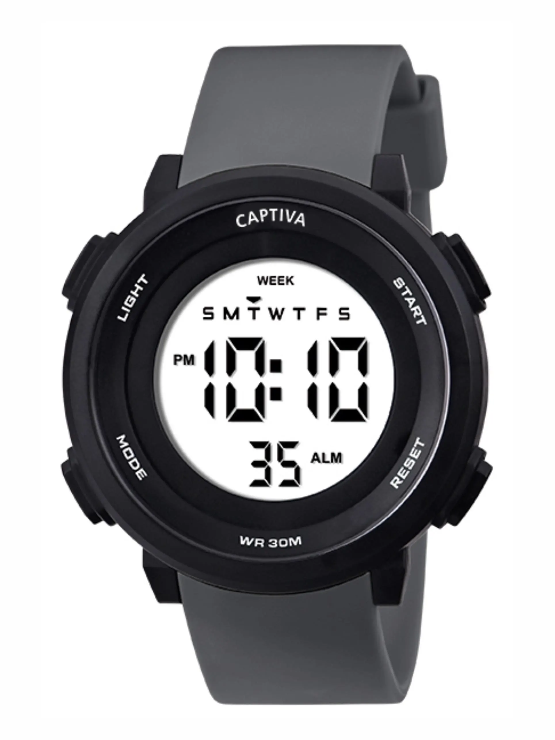 Captiva Digital 3 Atm Suya Dayanıklı Işık+Alarm+Kronometre+Takvimli Çoçuk Kol Saati CP.YN001M2