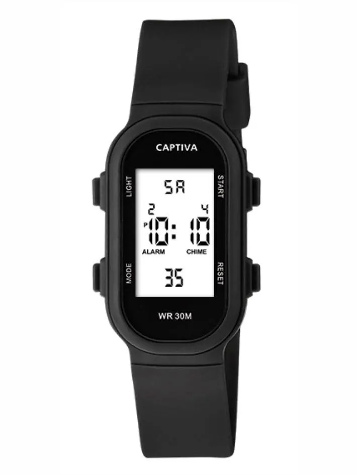 Captiva Digital 3 Atm Suya Dayanıklı Işık+Alarm+Kronometre+Takvimli Çoçuk Kol Saati CP.YN.25.07