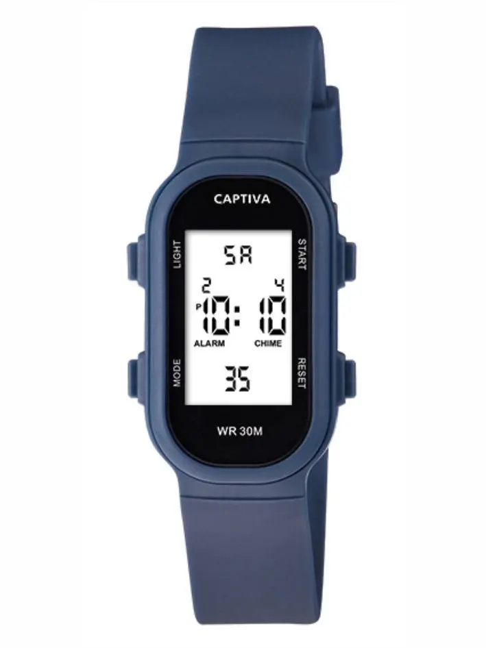 Captiva Digital 3 Atm Suya Dayanıklı Işık+Alarm+Kronometre+Takvimli Çoçuk Kol Saati CP.YN.25.08