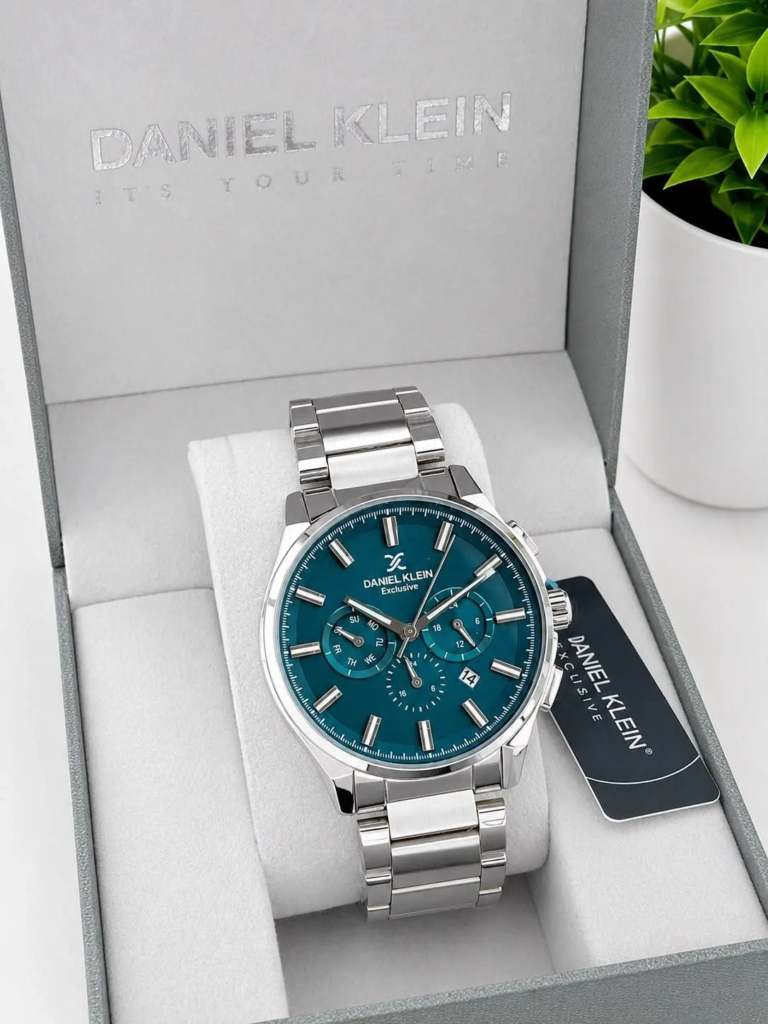 Daniel Klein Damat Ve Takım Elbiseye Özel 2 Yıl Garantili Çelik Kordon Erkek Kol Saati VS.BLKT.1063