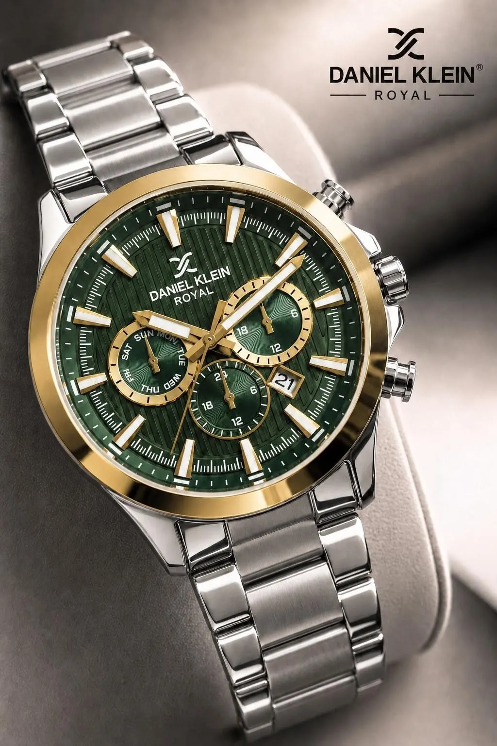 Daniel Klein Premium Çelik Kordon 2 Yıl Garantili 3 Atm Suya Dayanıklı Erkek Kol Saati EDK.R11095.4