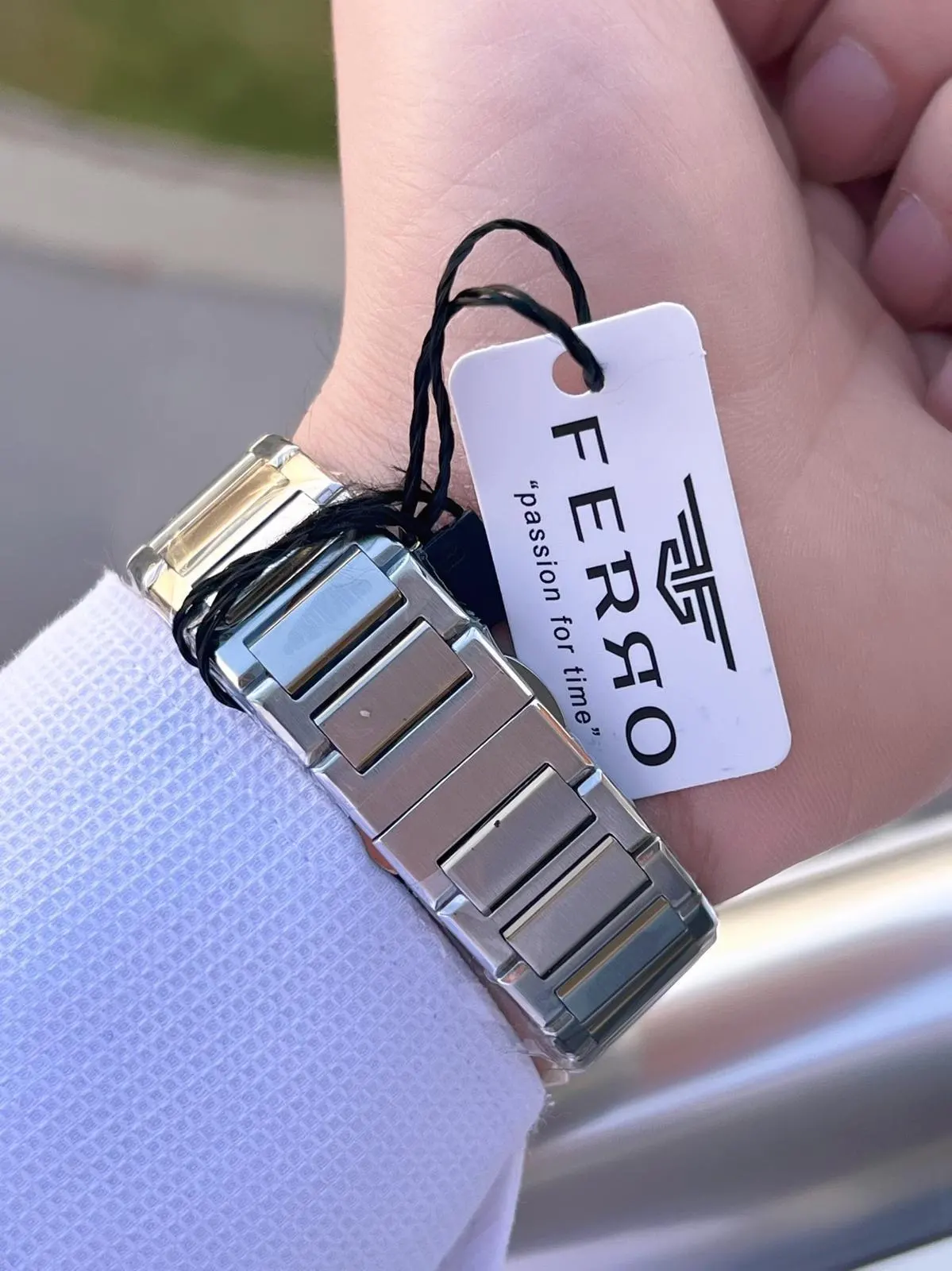 Ferro Çelik Kordon Nişan Ve Damat Saati Olarak ITALIAN DESIGN 3 Atm Erkek Kol Saati EFM40147-A5