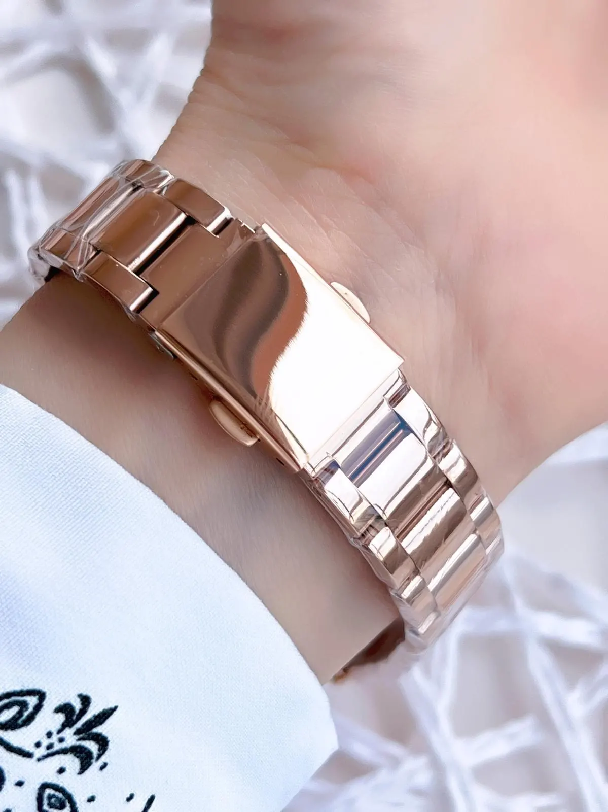 Ferro Rose Gold Renk 3 Atm Suya Dayanıklı Çelik Kordon Özel Tasarım Kadın Kol Saati BFL21250AWT-C4