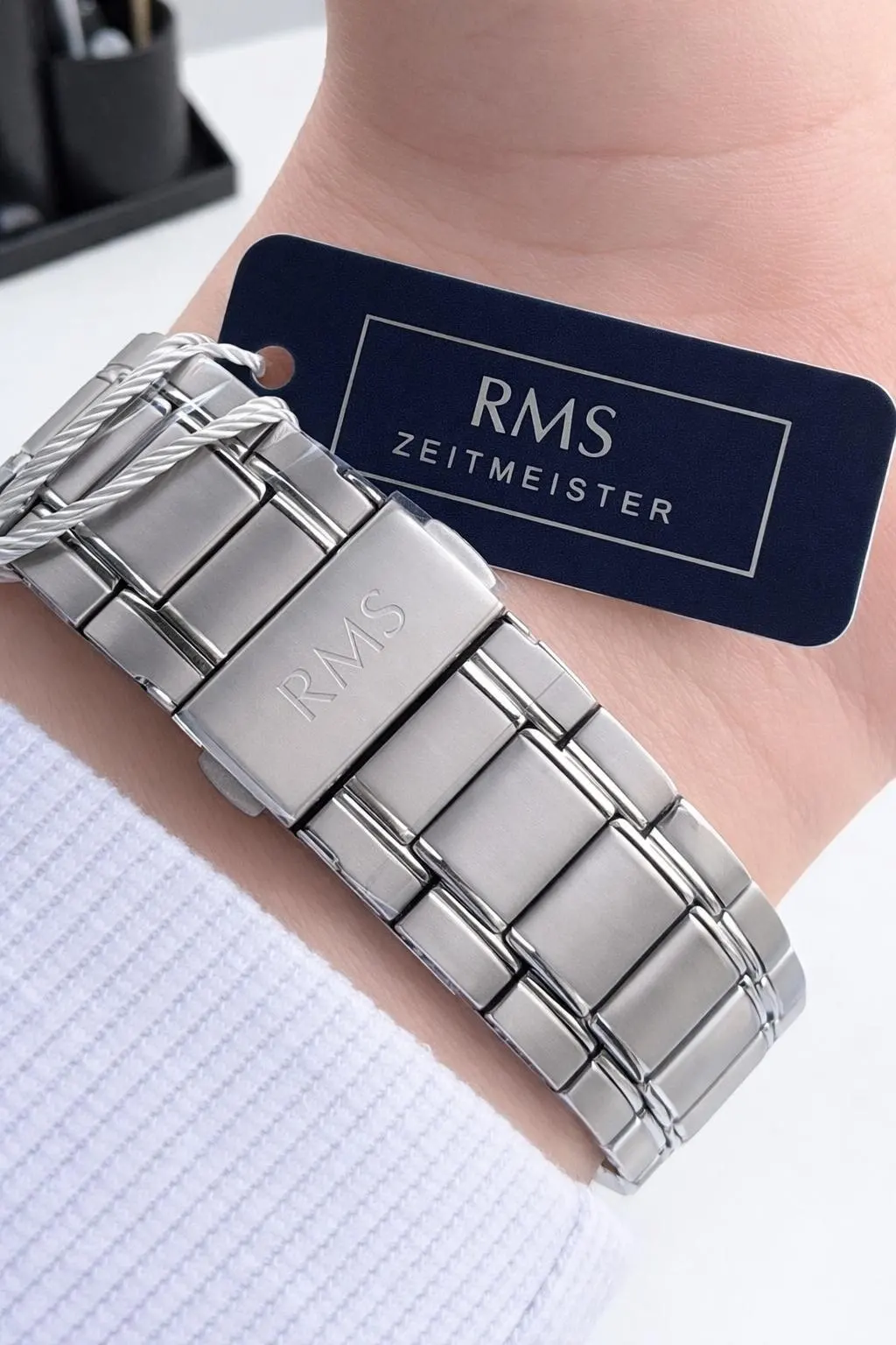 Rms Romanson Titanium Özel Tasarım 5 Atm Suya Dayanıklı 2 Yıl Garantili Erkek Kol Saati AG.2141.10