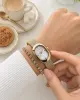 Dice Kayek Oval Mini Vintage Kasa Kadın Kol Saati Çelik Kordon 5 ATM Suya Dayanıklı+Bileklik  DC.20