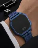 Dijital Led Dokunmatik Ekranlı Suya Dayanıklı 2 Yıl Garantili 3 ATM Unisex Kol Saati VS.BLKT.1103