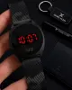 Dijital Led Dokunmatik Ekranlı Suya Dayanıklı 2 Yıl Garantili 3 ATM Unisex Kol Saati VS.BLKT.1108