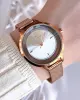 Ferro Hasır Kordonlu Rose Gold Kararmaz Renk Atmaz 3 Atm  Özel Tasarım Kadın Kol Saati BMN8C1112FF