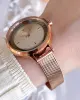 Ferro Hasır Kordonlu Rose Gold Kararmaz Renk Atmaz 3 Atm  Özel Tasarım Kadın Kol Saati BMN8C1112FF