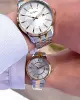 Pierre Cardin Bay ve Bayan Çiftlere Özel Çelik Kordon Çift Kol Saati 30 Mt Su Gecirmez CF.PR80002.M2