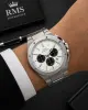 RMS Romanson Premium Erkek Kol Saati Çelik Kordon 5 ATM Su Geçirmez Kronometreli Kadran AG2134.10
