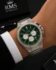 RMS Romanson Premium Erkek Kol Saati Çelik Kordon 5 ATM Su Geçirmez Kronometreli Kadran AG2134.19