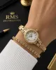 RMS Romanson Vintage Mini Kasa Özel Kordon 2 Yıl Garantili 3 Atm Kadın Kol Saati+Bileklik A2239.20