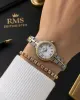 RMS Romanson Vintage Mini Kasa Özel Kordon 2 Yıl Garantili 3 Atm Kadın Kol Saati+Bileklik A2239.40