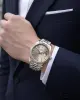 Slazenger İtalyan Tasarım Bileklik Hediyeli 2 Yıl Garantili 10 Atm Çelik Erkek Kol Saat ESL2583E370