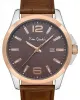 800411F10 Pierre Cardin Deri Kordon Erkek Kol Saati 30 Mt Su Gecirmez