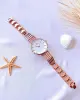 BLKT.2.615 Revello Elite Model Bronz/Rose Özel Renk 30 Mt Su Geçirmez+Bileklik Lady Wristwatch