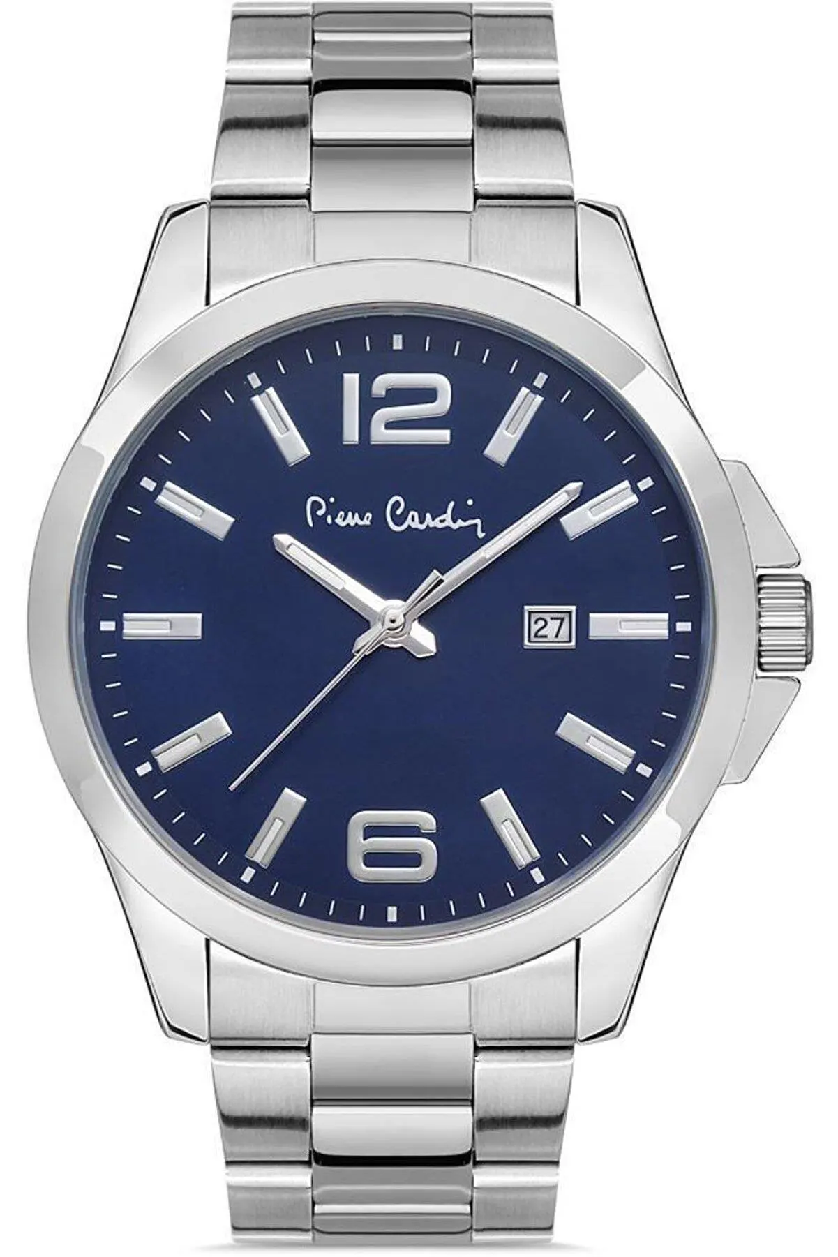 800411F03 Pierre Cardin Çelik Kordon Erkek Kol Saati 30 Mt Su Gecirmez