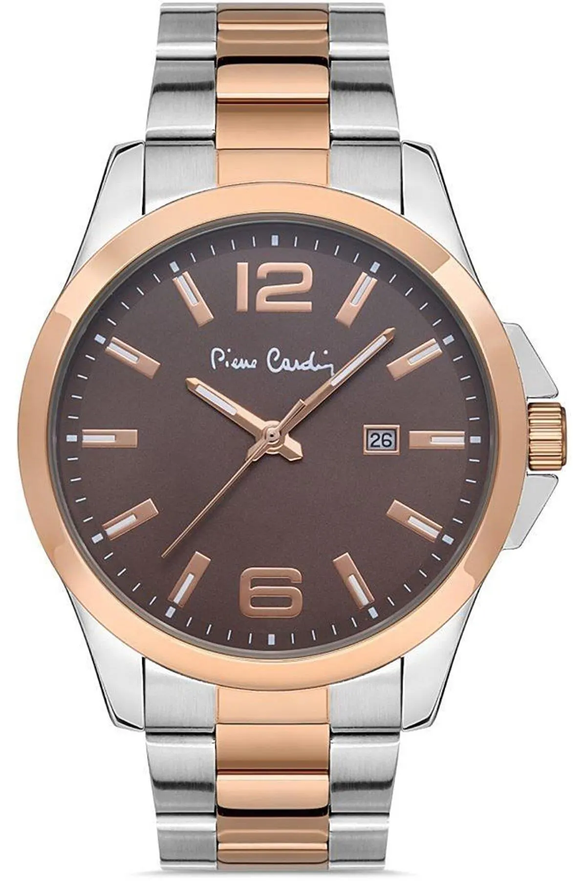 800411F05 Pierre Cardin Çelik Kordon Erkek Kol Saati 30 Mt Su Gecirmez