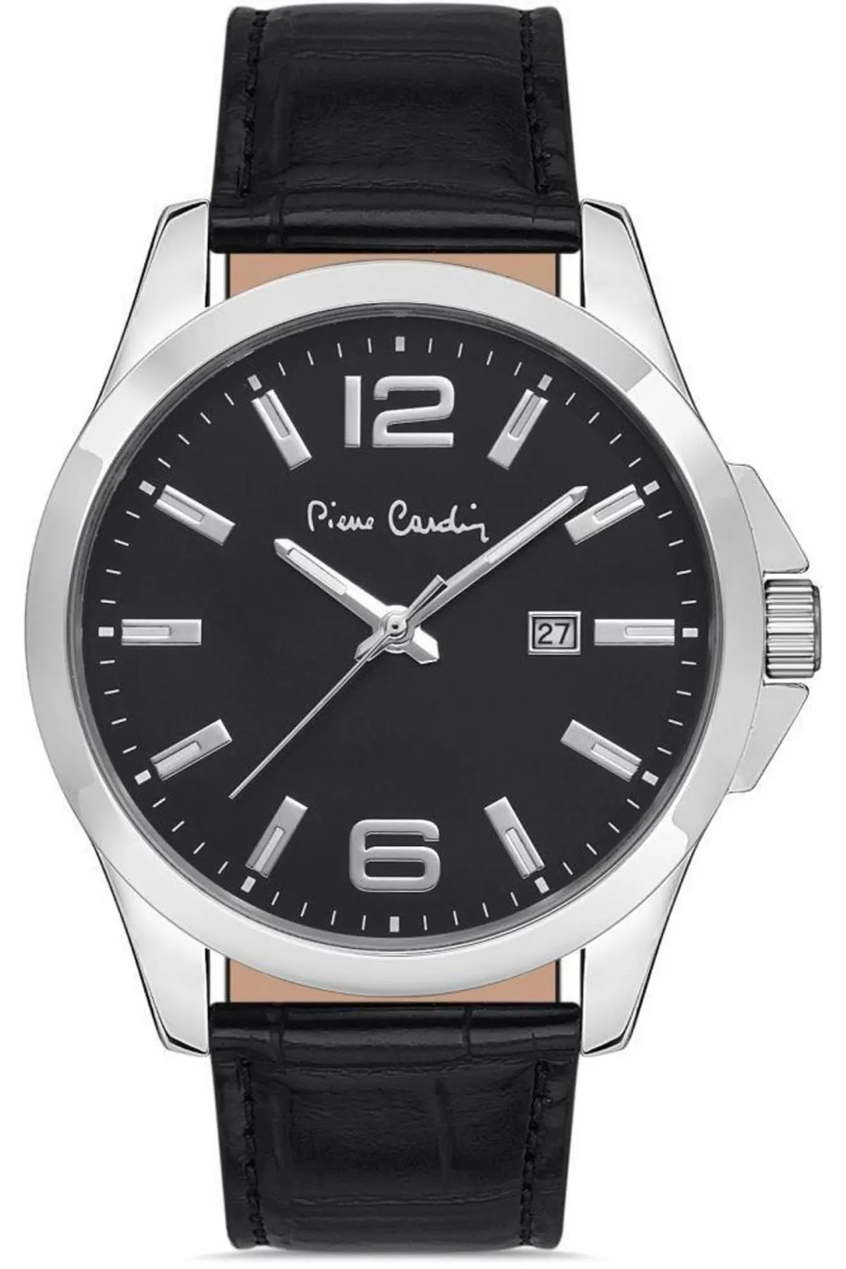 800411F08 Pierre Cardin Deri Kordon Erkek Kol Saati 30 Mt Su Gecirmez