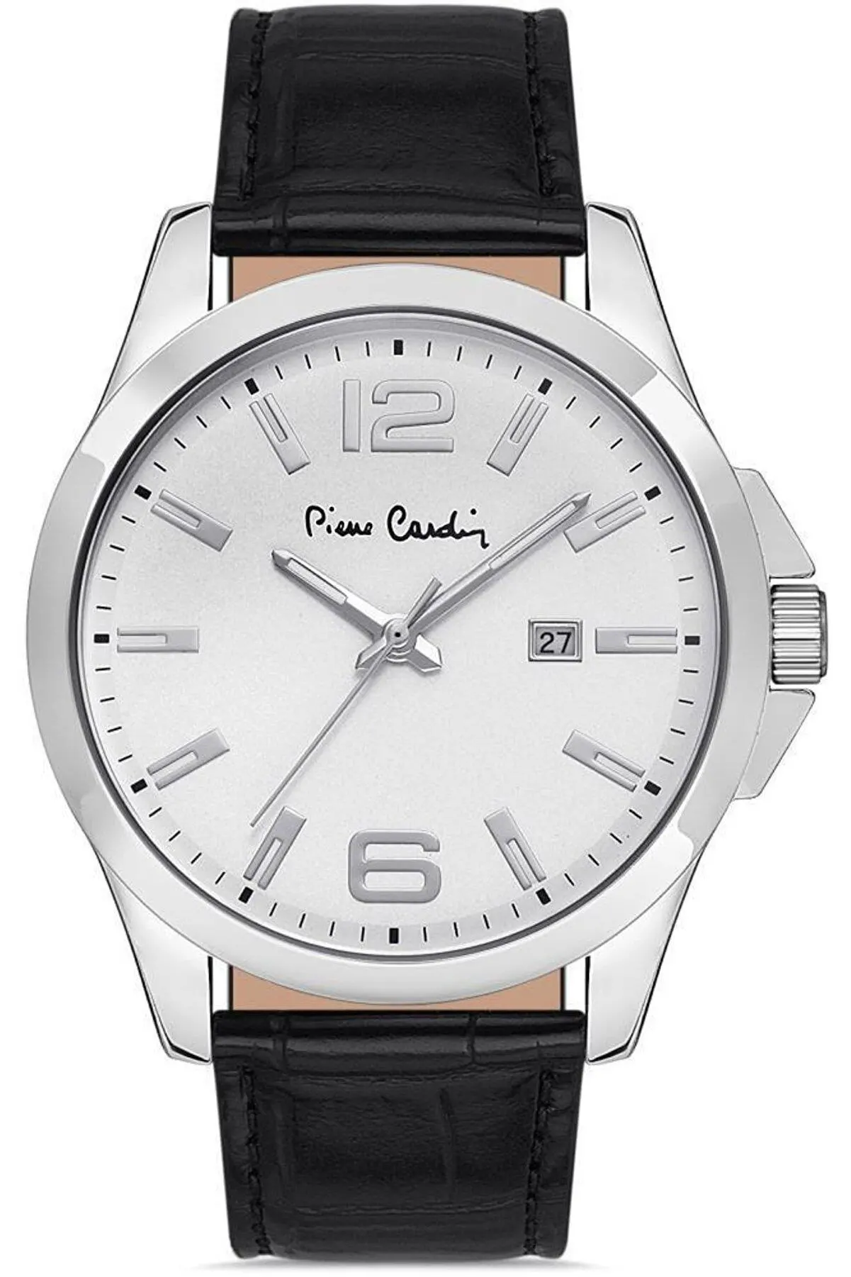 800411F09 Pierre Cardin Deri Kordon Erkek Kol Saati 30 Mt Su Gecirmez