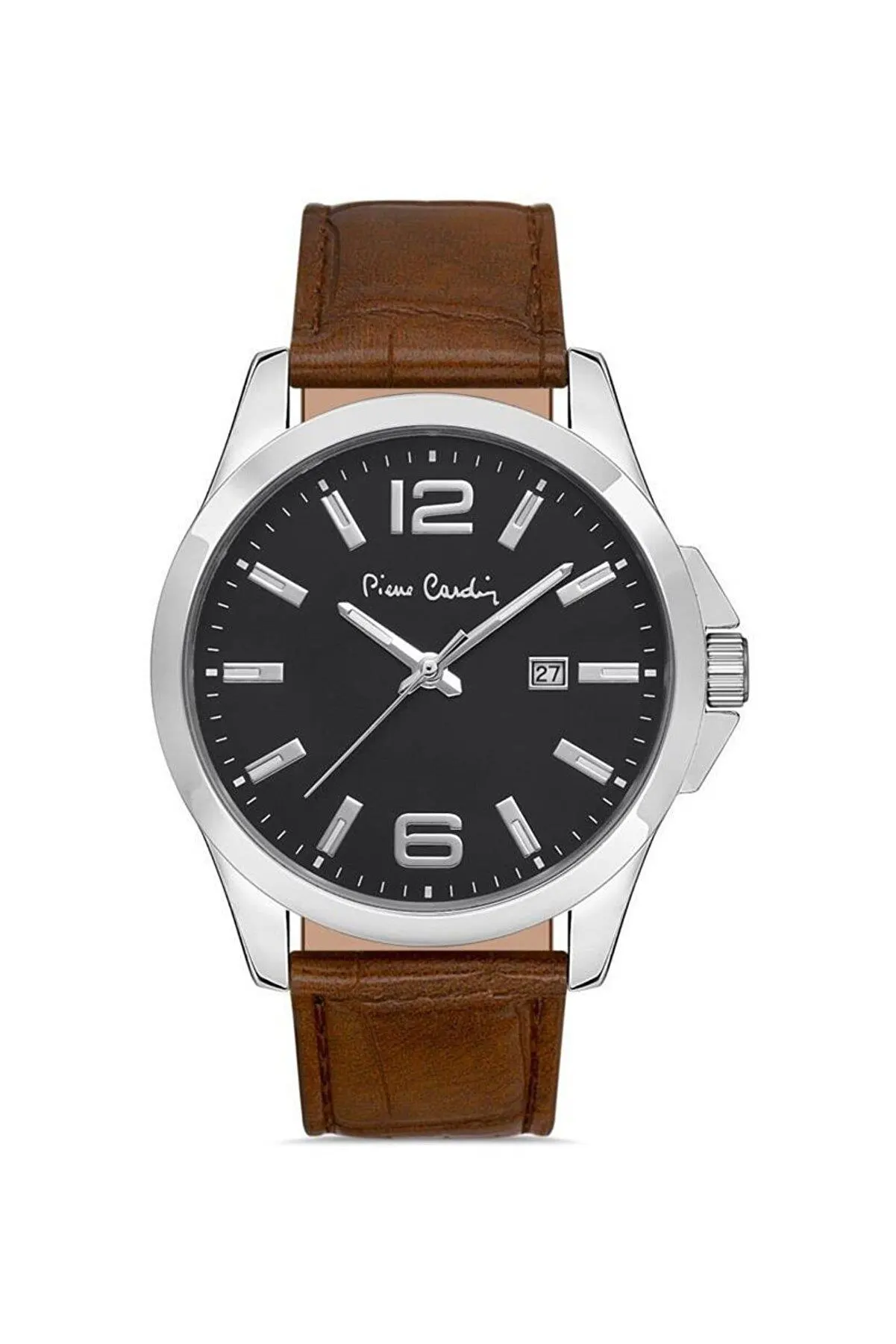 800411F11 Pierre Cardin Deri Kordon Erkek Kol Saati 30 Mt Su Gecirmez