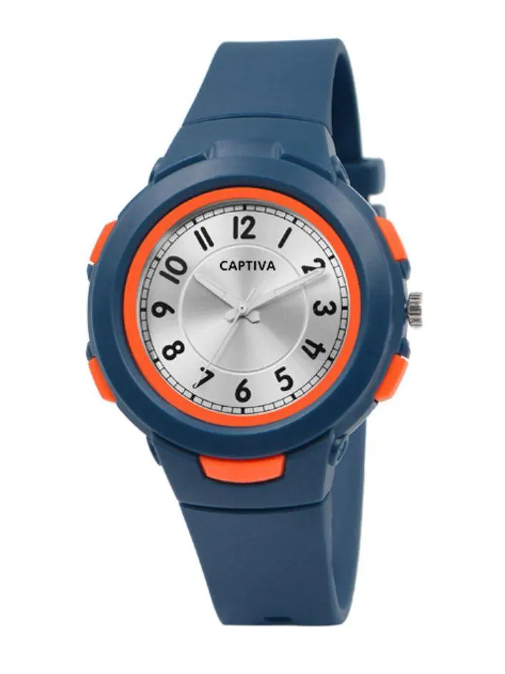 Captiva Analog 30 mt Suya Dayanıklı Silikon Kordonlu Çoçuk Kol Saati Yeni Moda Şık Tararım