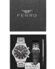 Ferro Gümüş Değiştirilebilir Kordon Erkek Kol Saati FM110047A-A2