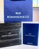 BLKT.2.302 RMS Romanson Automatıc 24 Jewels Kararmaz Renk Atmaz 5 Atm 46 mm Erkek Kol Saati
