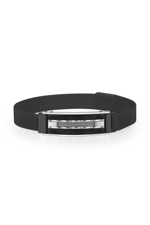 Ferro Gümüş Erkek Bileklik LD1003C-G