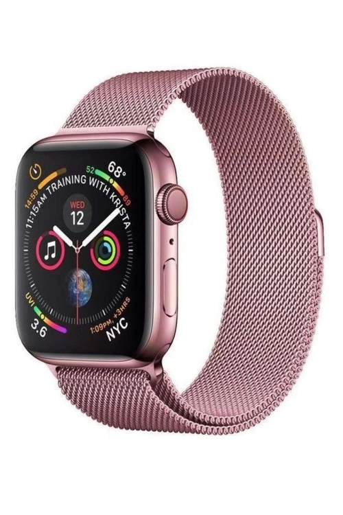 Ferro Pembe Hasır Kordon Kadın Kol Saati FSWHBB(38-40mm)-P