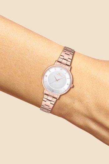 Ferro Rose Çelik Kordon Kadın Kol Saati F21099A-C