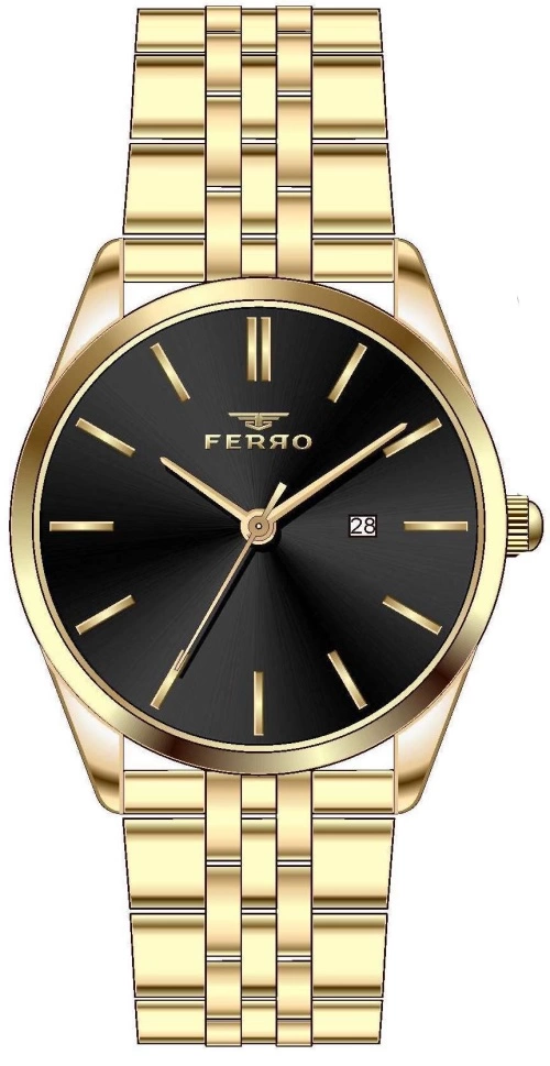 Ferro Sarı Çelik Kordon Kadın Kol Saati FL21231A-B2