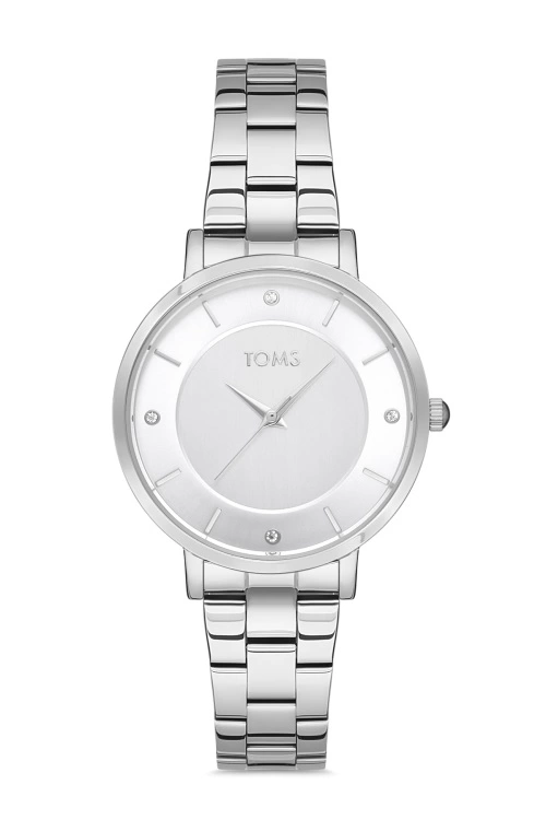 Toms Gümüş Çelik Kordon Kadın Kol Saati T21099A-A
